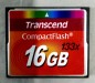 Compact Flash - 16GB